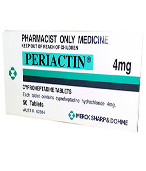 Buy Periactin (Cyproheptadine) 4mg