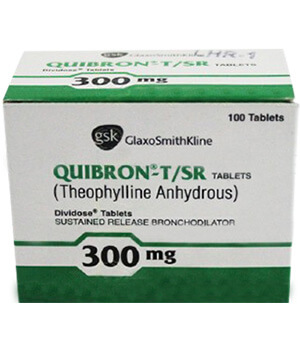 Buy Quibron t/SR (Theophylline) 300mg