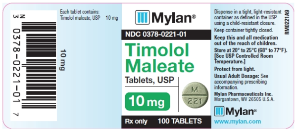 Buy Timolol tablets 10mg