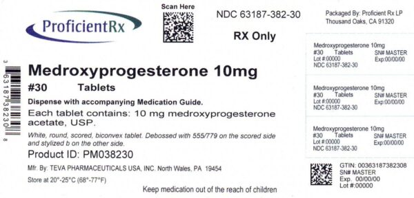 Buy Medroxyprogesterone 10mg
