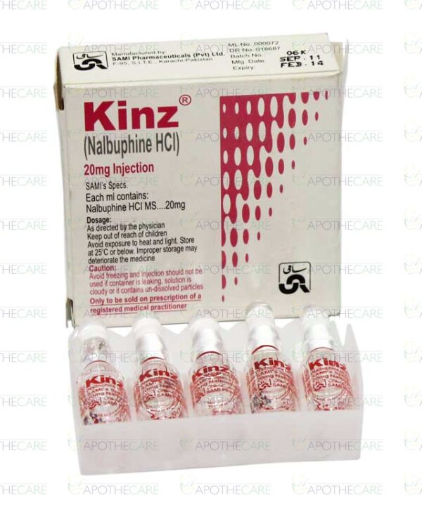 Buy Kinz Nalbuphine Hcl 20mg